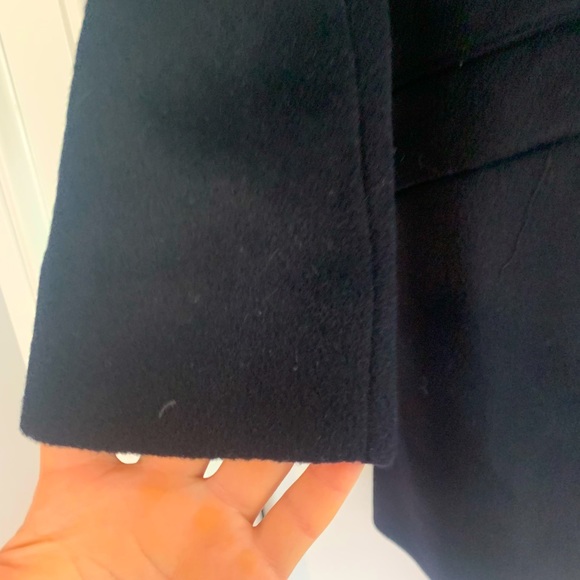 Ralph Lauren Wool Coat - Navy size 4 - Picture 3 of 15